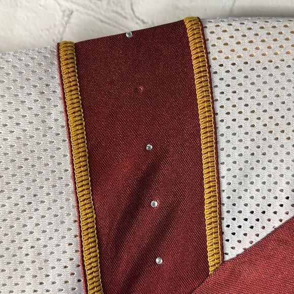 Washington Redskins NFL Team Apparel Burgundy Gold Womens Jersey size L Large - Picture 3 of 9